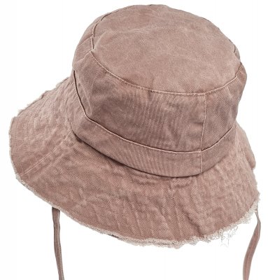 Chapeaux - Gårda Bucket Hat (dusty red)