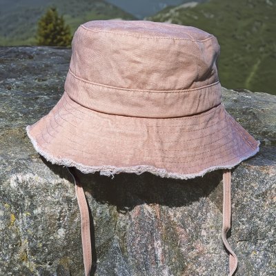 Chapeaux - Gårda Bucket Hat (dusty red)