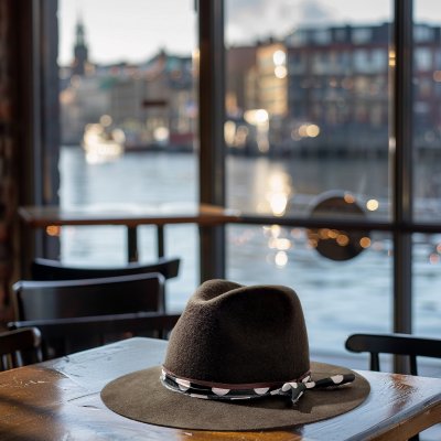 Chapeaux - Gårda Chester Fedora (marron)