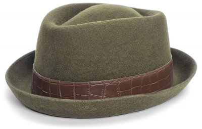 Chapeaux - Gårda Devenport Pork Pie (vert)