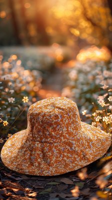 Chapeaux - Gårda Flavia Bucket Hat (orange)