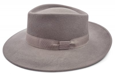 Chapeaux - Gårda Napoli Fedora Wool Hat (gris)