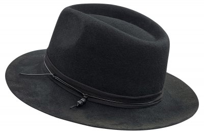 Chapeaux - Gårda Newport Fedora (noir)