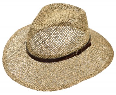 Chapeaux - Gårda Oliveto Seagrass Fedora (nature)