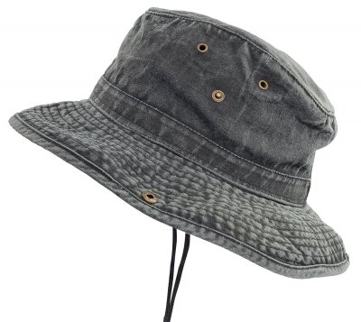 Chapeaux - Pietro Bucket Hat (noir)