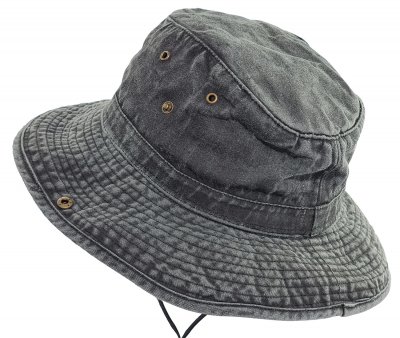 Chapeaux - Pietro Bucket Hat (noir)