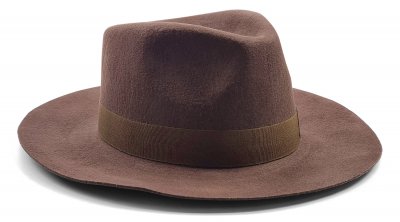 Chapeaux - Gårda Raglan Fedora (marron)