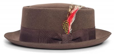 Chapeaux - Gårda Russel Pork Pie (marron)