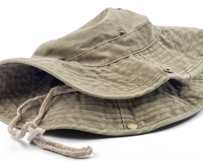 Chapeaux - Gårda Ryder Bucket Hat (greige)