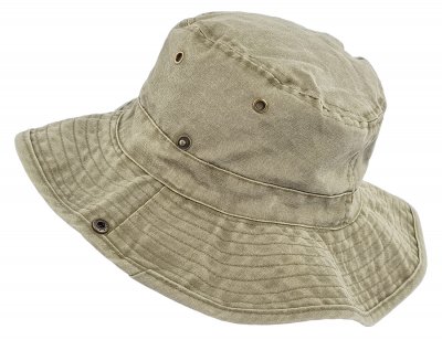 Chapeaux - Gårda Ryder Bucket Hat (greige)