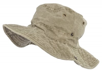 Chapeaux - Gårda Ryder Bucket Hat (greige)