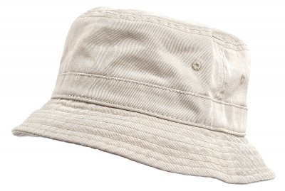 Chapeaux - Gårda Sawyer Bucket Hat (blanc cassé)