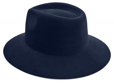 Chapeaux - Gårda Townsville Fedora (bleu foncé)