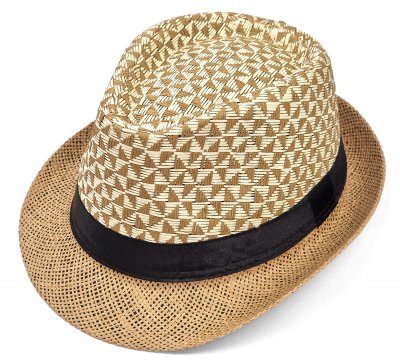 Chapeaux - Gårda Chapeau de paille Trilby (naturelle)
