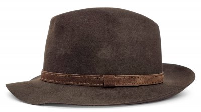 Chapeaux - Gårda Tropea Fedora Wool Hat (marron)