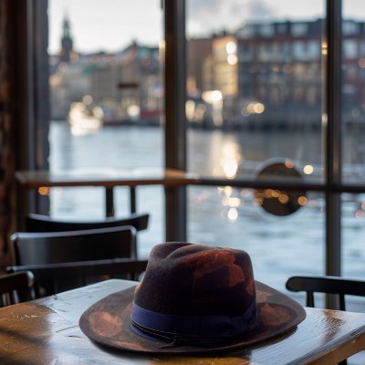 Chapeaux - Gårda Wick Fedora (noir)