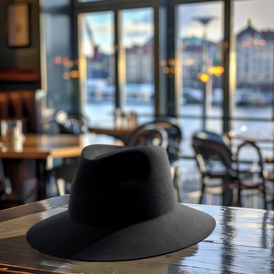 Chapeaux - Gårda Townsville Fedora (noir)