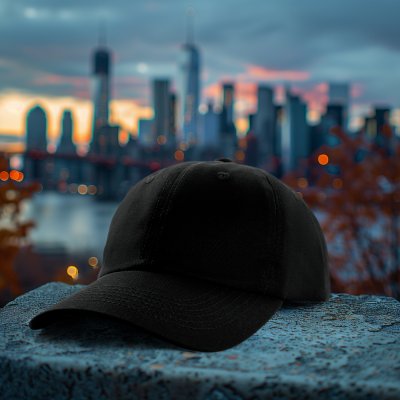 Casquette - Gårda Jones Basic Dadcap (noir)