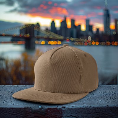 Casquette - Gårda Stevens Basic Snapback (beige)