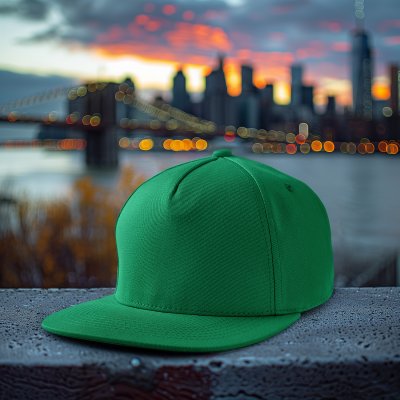 Casquette - Gårda Stevens Basic Snapback (vert clair)
