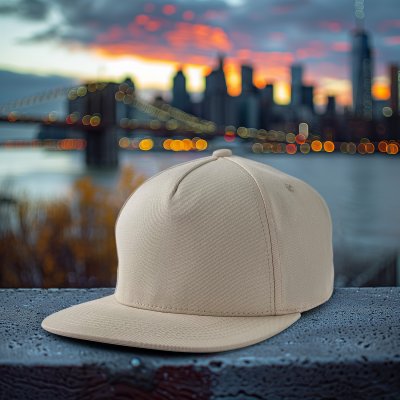 Casquette - Gårda Stevens Basic Snapback (blanc)