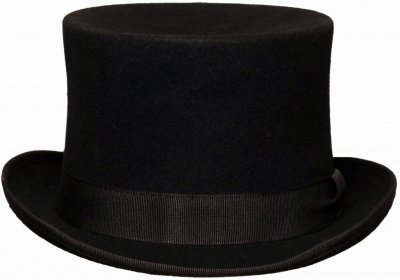 Chapeaux - Gårda Chieri Top Hat Wool (noir)