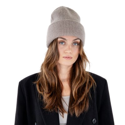 Bonnets - Gårda Angora Beanie (greige)