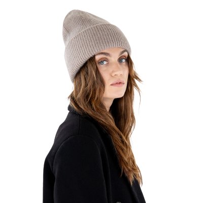 Bonnets - Gårda Angora Beanie (greige)