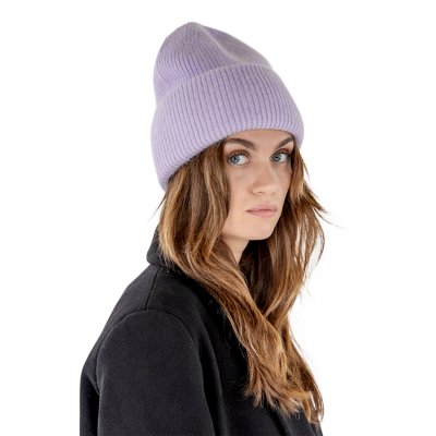 Bonnets - Gårda Angora Beanie (lavande)