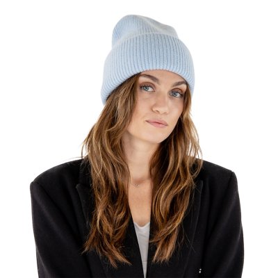Bonnets - Gårda Angora Beanie (bleu clair)