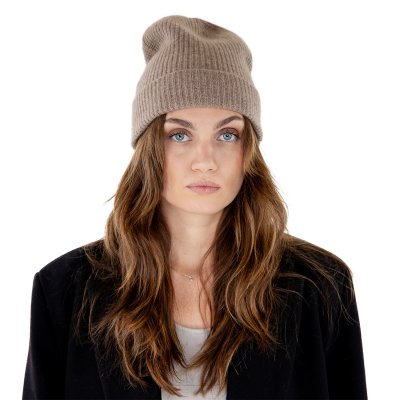 Bonnets - Gårda Cashmere Beanie (taupe)
