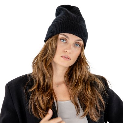 Bonnets - Gårda Cashmere Beanie (noir)