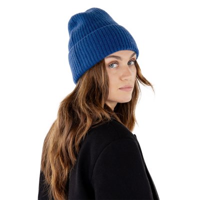 Bonnets - Gårda Selfoss Wool Beanie (bleu)