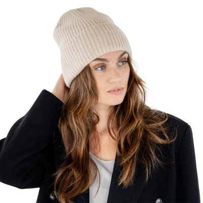 Bonnets - Gårda Selfoss Wool Beanie (crème)