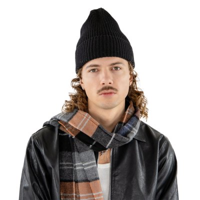 Bonnets - Gårda Selfoss Wool Beanie (noir)