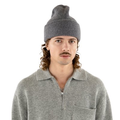Bonnets - Gårda Angora Beanie (gris)