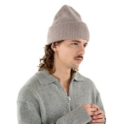 Bonnets - Gårda Angora Beanie (greige)