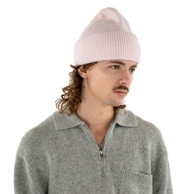 Bonnets - Gårda Angora Beanie (rose)