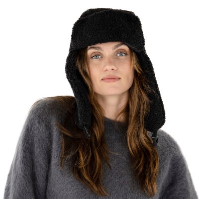 Chapeau de trappeur - Gårda Angora Trapper Hat (noir)
