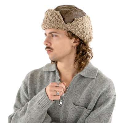 Chapeau de trappeur - Gårda Linsell PU Trapper (brun)