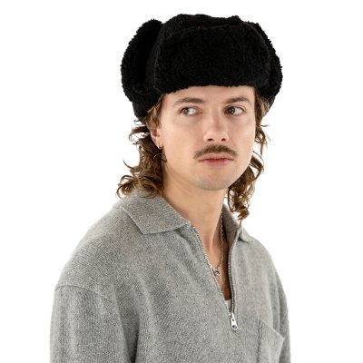 Chapeau de trappeur - Gårda Lycksele Trapper hat (noir)