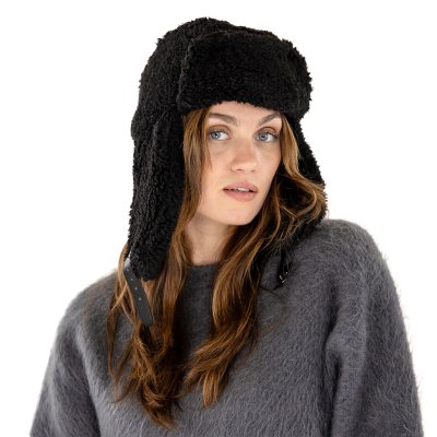 Chapeau de trappeur - Gårda Angora Trapper Hat (noir)