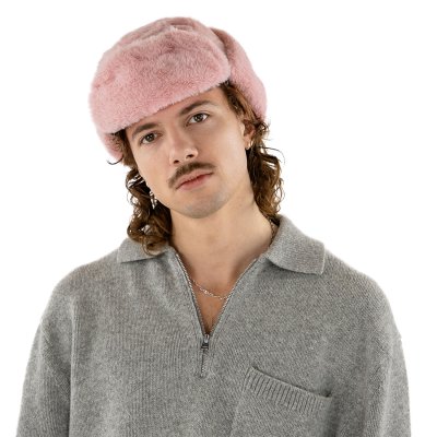 Chapeau de trappeur - Gårda Angora Trapper Hat (rose)