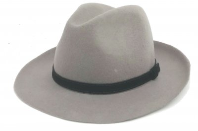 Chapeaux - Gårda Tropea Fedora Wool Hat (gris)