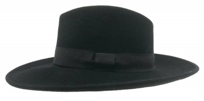Chapeaux - Gårda Napoli Fedora Wool Hat (noir)