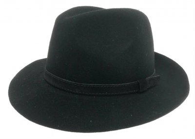 Chapeaux - Gårda Tropea Fedora Wool Hat (noir)