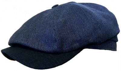 Casquette gavroche/irlandaise - Wigéns Newsboy Classic Cap (bleu foncé)