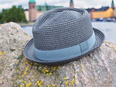 Chapeaux - Gårda Tindari Trilby (bleu)