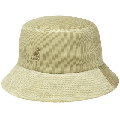 Chapeaux - Kangol Cord Bucket (beige)
