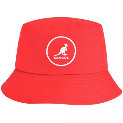 Chapeaux - Kangol Cotton Bucket (rouge)